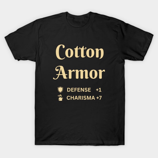 Cotton Armor Funny Gaming T-Shirt by Lexicon Theory